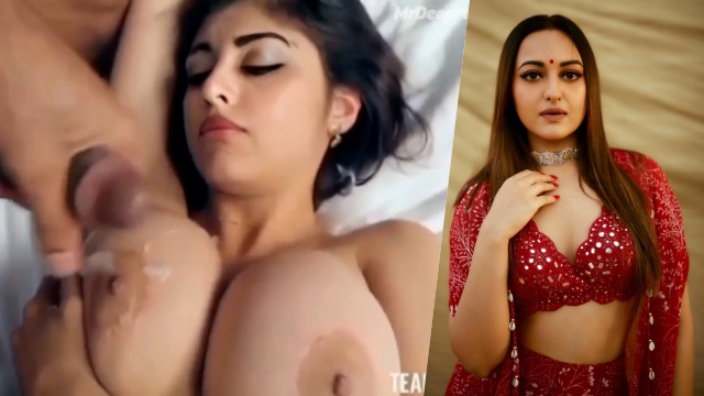 Sonakshi Sinha Big Boobs Nipple Deepfake Blacked Nude Video Bollyxxx Net