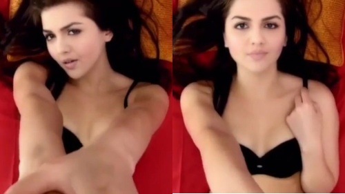 Aarya Ambekar black bra deepfake selfie sex video