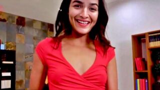 Alia Bhatt red dress porn deepfake video
