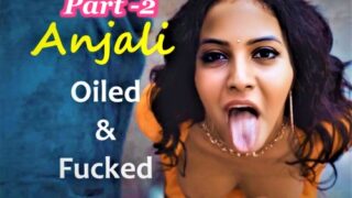 Anjali XXX Naked deepfake blowjob couch sex videos part 2