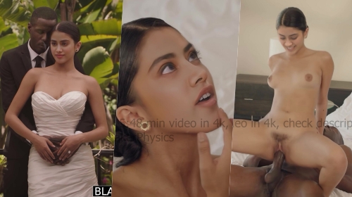 Janhvi Kapoor blacked deepfake doggy sex pussy fucked video