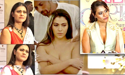 Sexy Kajol topless boobs pressed deepfake massage Fake Porn