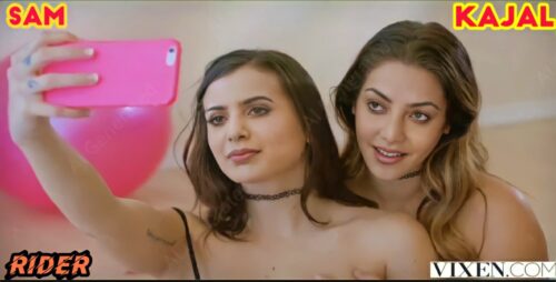 Samantha naked threesome lesbian sex with Kajal deepfake