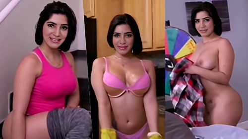 Samantha Ruth Prabhu striptease house cleaning naked deepfake