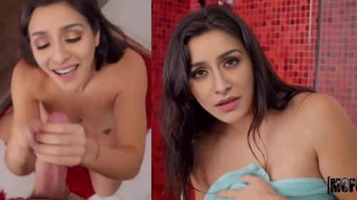 Shraddha Kapoor Naked in Bathroom Sucking Cock Fake
