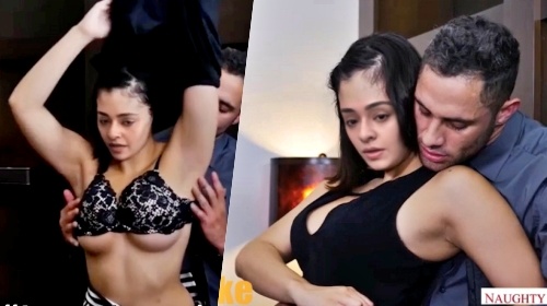 Apoorva Arora Clothes Removed & Boobs Pressed Fake