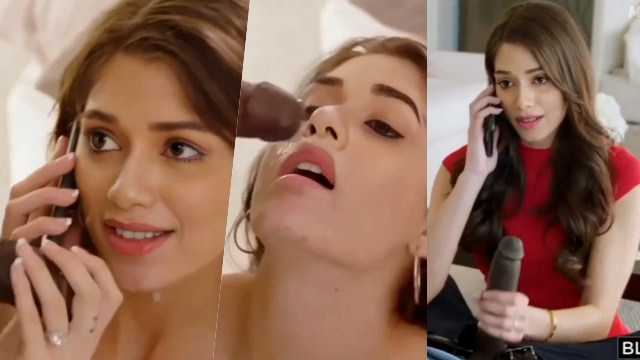 Jannat Zubair XXX sucking black dick deepfake pussy fucking