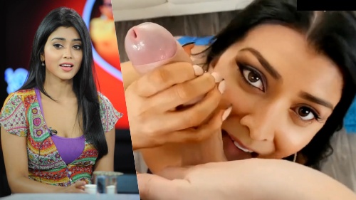 Shriya Saran POV Sucking Cock Taking Cum Fake