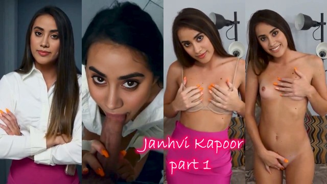 Janhvi Kapoor POV Removing Dress & Sucking Cock like Slut