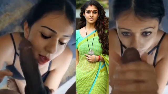 XXX Nayanthara sucking big Cock like a Whore Fake