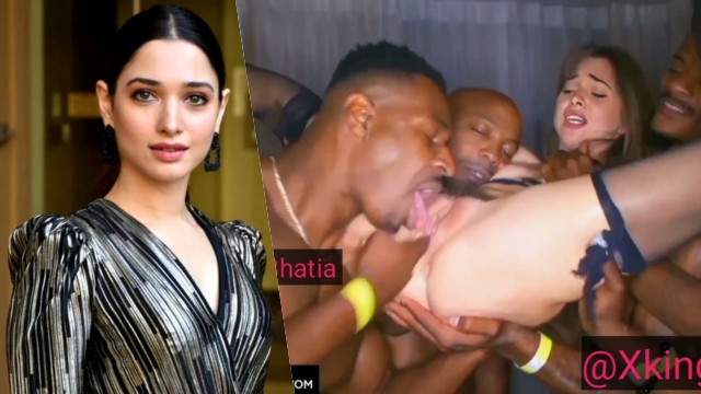Tamanna Bhatia blacked gangbang handjob blowjob deepfake