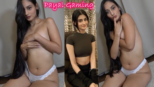 Payal Gaming nude nipple pressed panties deepfake