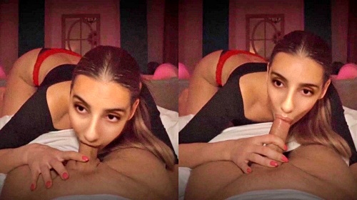 Nora Fatehi sucking nude cock pov blowjob deepfake