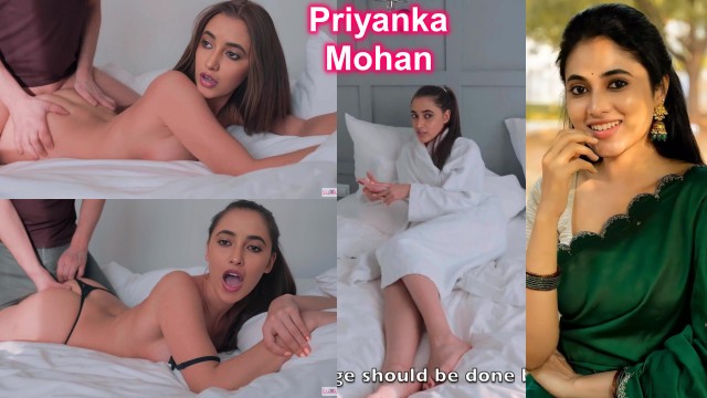 Priyanka Arul Mohan Naked bedroom ass hole fingering deepfake