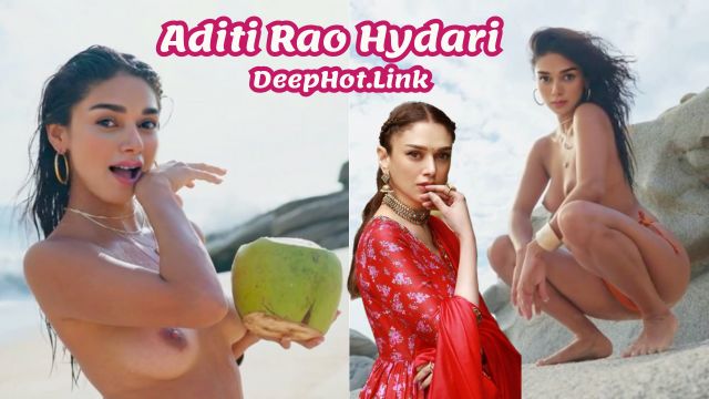 Aditi Rao Hydari small boobs and erect Deepfake