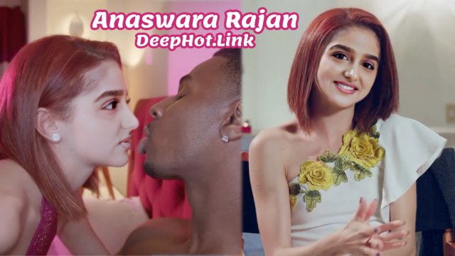 Anaswara Rajan lip kiss black Deepfake