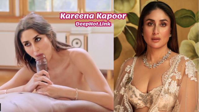 Hot Heroine Kareena Kapoor Blowjob Black Deepfake