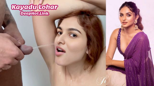 Kayadu Lohar shaved armpit lick big boobs Deepfake