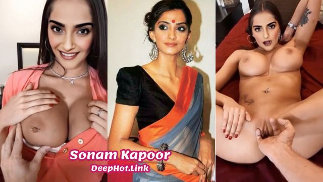 Sonam Kapoor big boobs nipple pierced Deepfake
