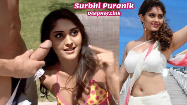 Surbhi Puranik bikini blowjob poolside Deepfake